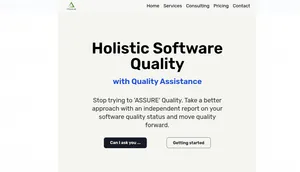 ItQuaLab home page screenshot